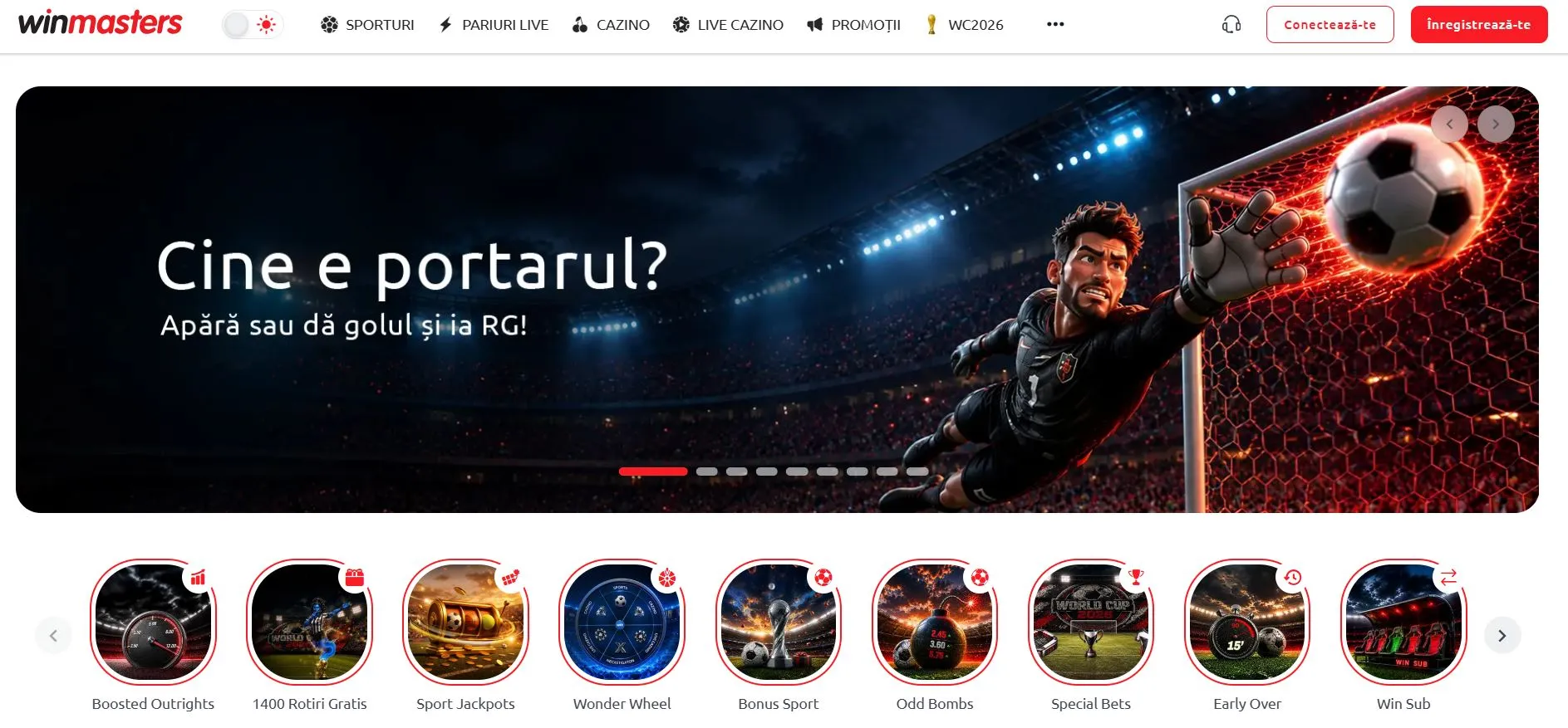 lista cazinourilor online din România Winmasters